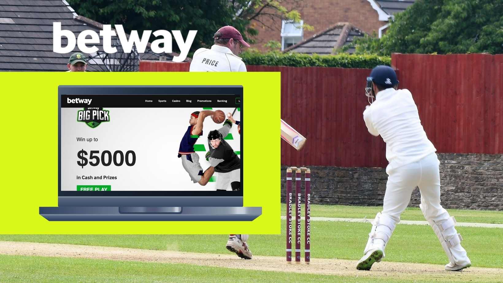 Betway bookmaker is a great place to bet on cricket in India