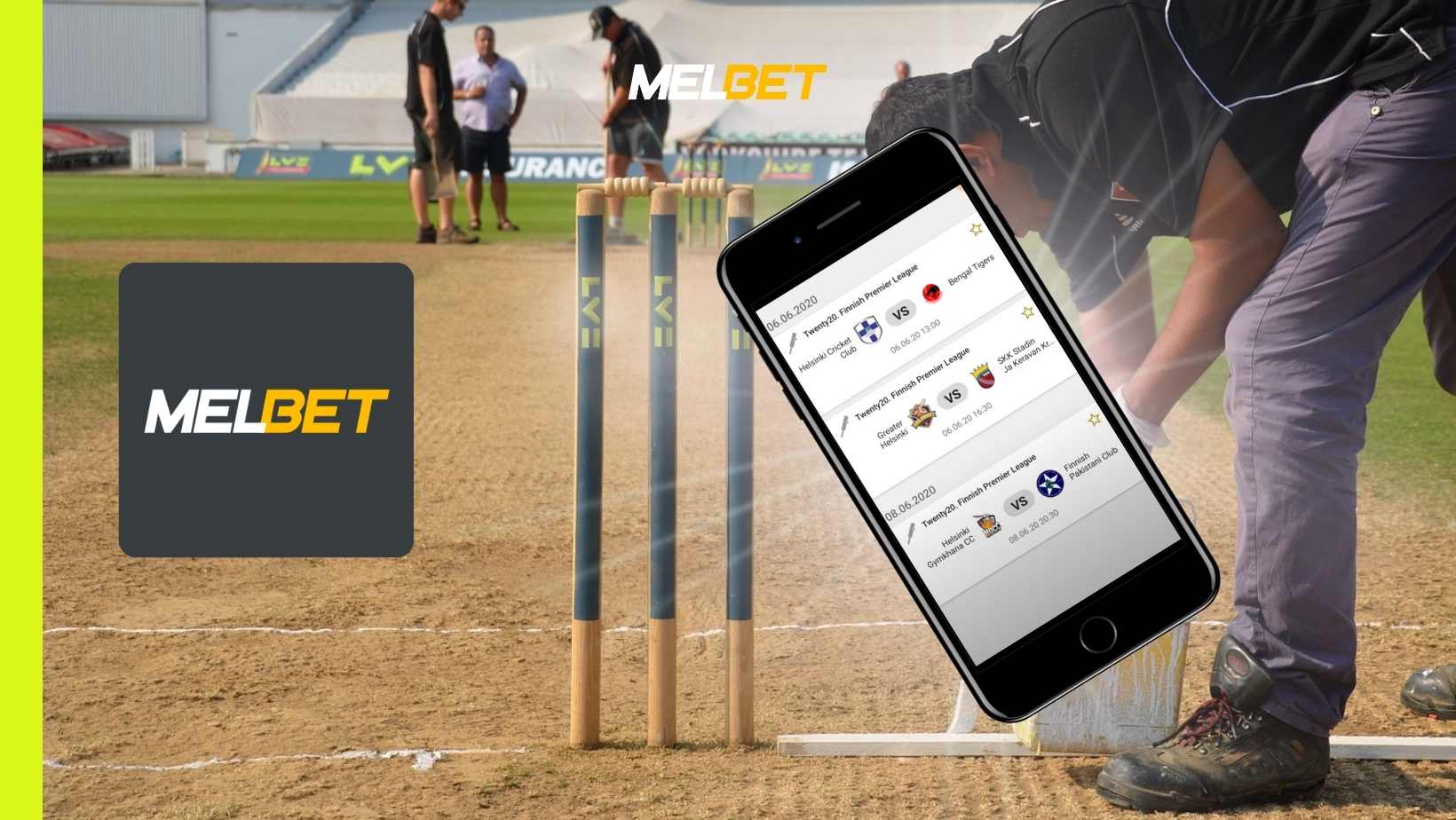 Melbet mobile app for IPL betting